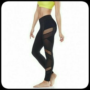 Electric Yoga Mesh Panel Leggings